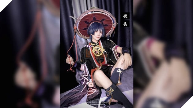 Scaramouche cosplay genshin impact