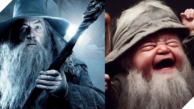 Những nhân vật nổi tiếng trong tiểu thuyết biến hoá thành trẻ con sẽ trông như thế nào? 