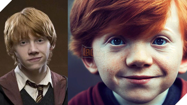 Những nhân vật nổi tiếng trong tiểu thuyết biến hoá thành trẻ con sẽ trông như thế nào? 