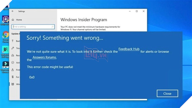 Làm thế nào để sửa lỗi 0x0 0x0 vĩnh viễn trong hệ điều hành Windows?