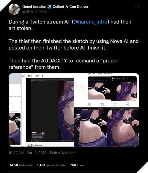 Genshin Impact: Họa sĩ AI cướp tranh còn la làng bị cộng đồng vạch mặt và tẩy chay thành công 2