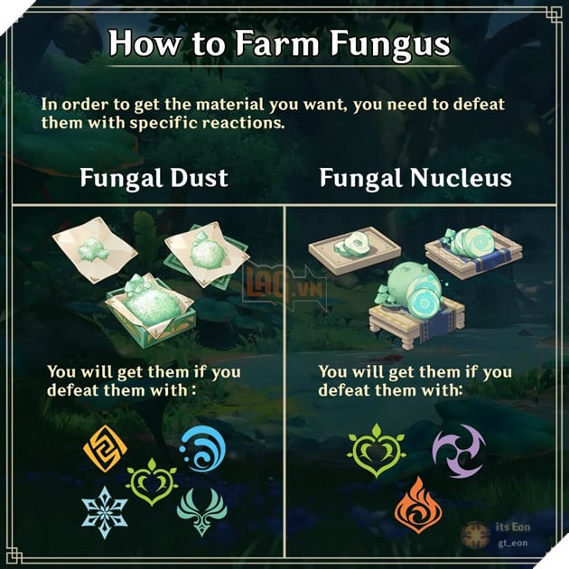 Genshin Impact: Hướng dẫn farm tận diệt Nấm Quỉ nhanh nhất trong phiên bản 3.1