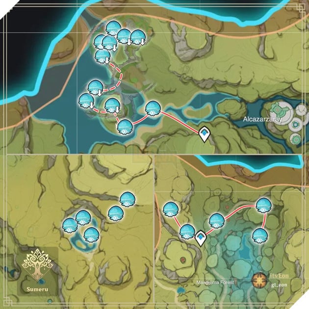 Genshin Impact: Hướng dẫn farm tận diệt Nấm Quỉ nhanh nhất trong phiên bản 3.1 3