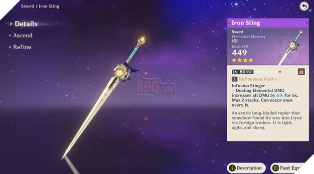 Top vũ khí Nilou 7