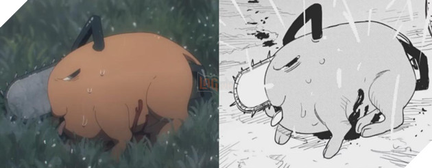 chainsaw man manga vs anime