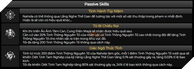 Lí do nên roll Nahida 3