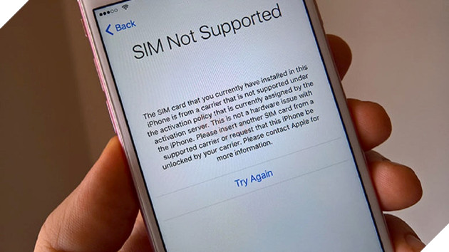 Người dùng nên làm gì nếu iPhone 14 của bạn gặp lỗi SIM không được hỗ trợ ?  2