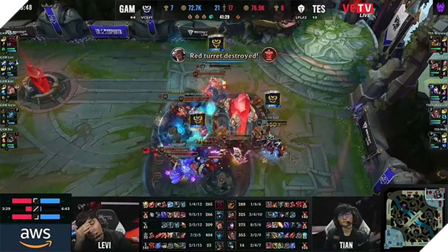 LMHT: Levi là tuyển thủ có tỷ lệ tham gia hạ gục cao nhất Vòng bảng CKTG 2022