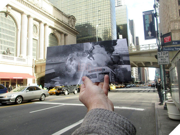 Bộ ảnh thú vị tái hiện những khung cảnh đời thật từng xuất hiện trong các bom tấn Hollywood Phần 1 