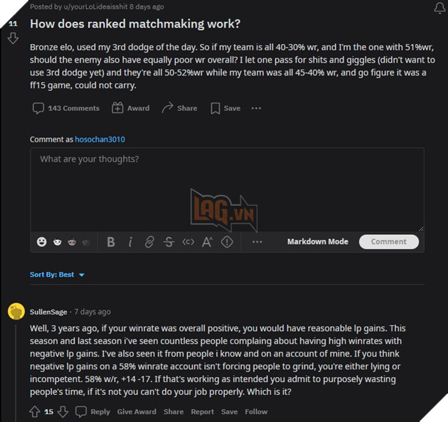 Nhân viên Riot Games phải lên tiếng đính chính về tính công bằng trong xếp hạng đơn LMHT