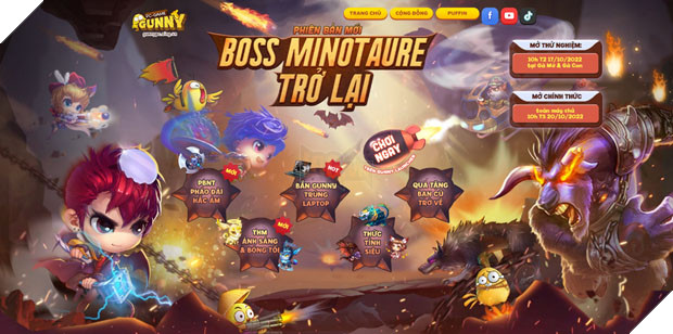 Gunny PC - “Boss Minotaure Trở Lại”, khuấy động Vương Quốc Gà Vàng với tính năng mới và quà siêu hot 