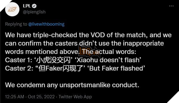 LPL vội vã đính chính về drama BLV lăng mạ Faker khiến game thủ hài lòng 2