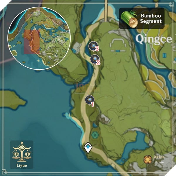 Genshin Impact: Hướng dẫn tổng hợp các bãi farm Gỗ nhanh nhất cùng Phù Hộ Của Cây Vua Phần 1  7