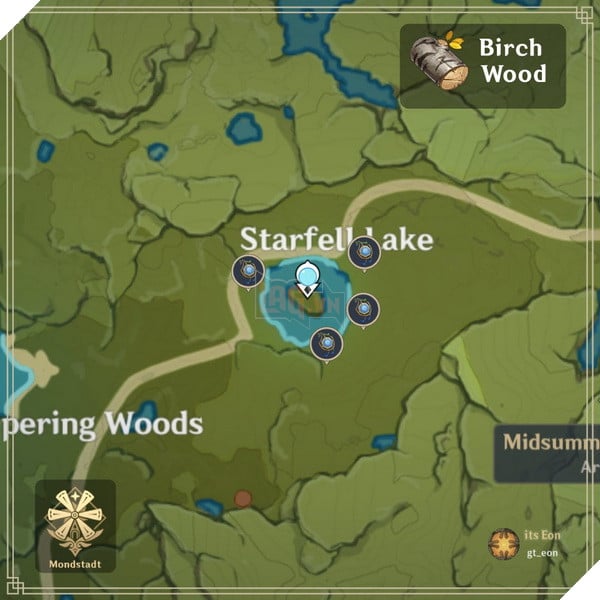 Genshin Impact: Hướng dẫn tổng hợp các bãi farm Gỗ nhanh nhất cùng Phù Hộ Của Cây Vua Phần 1  6