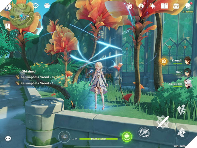 Genshin Impact: Hướng dẫn tổng hợp các bãi farm Gỗ nhanh nhất cùng Phù Hộ Của Cây Vua Phần 1  2