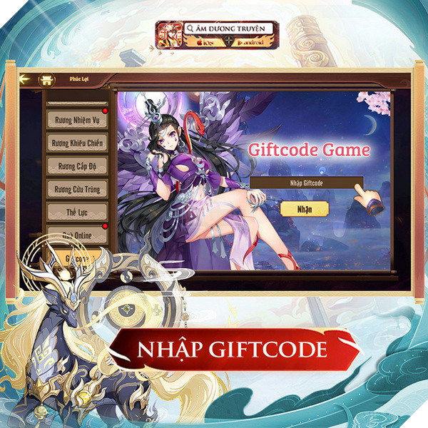 Hướng dẫn cách nhập và tổng hợp Giftcode Âm Dương Truyện mới nhất năm 2022 2