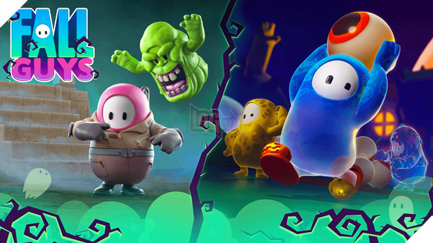 Fall Guys chào đón Halloween với binh đoàn hạt đậu siêu cute cùng những màn chơi hấp dẫn