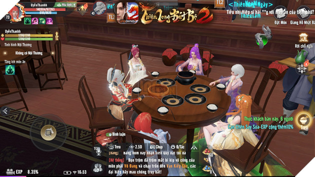 Thiên Long Bát Bộ 2 VNG: Chỉ còn 6 ngày nữa game thủ có thể ghé Tửu Lầu để thưởng thức 3