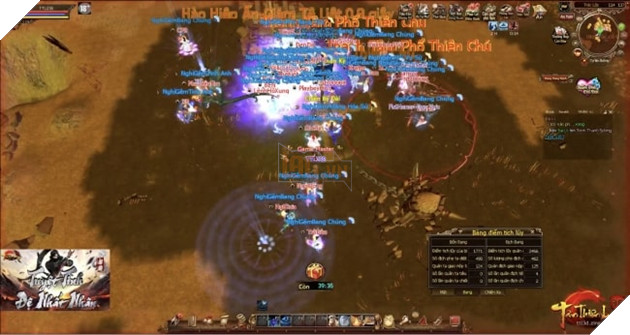 Giang hồ “dậy sóng” sau giải đấu bang hội “gắt” nhất máy chủ Thiên Long 33 8