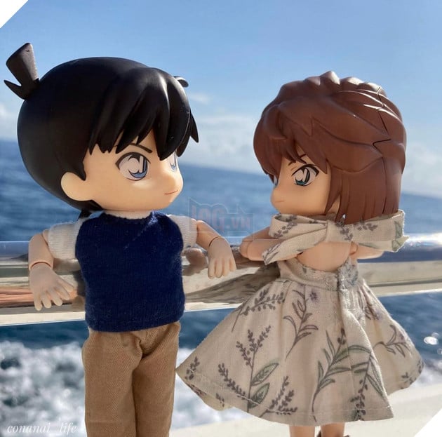 Mô hình mini cute hết nấc dành cho những fan couple Conan - Haibara Phần 1  6