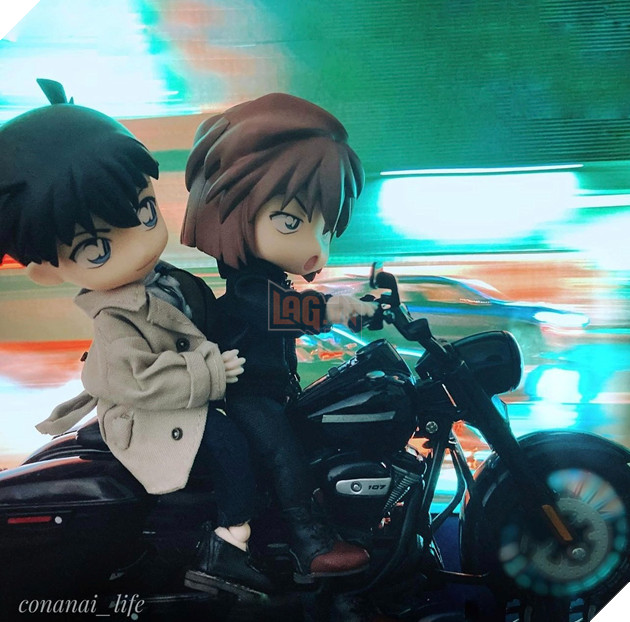 Mô hình mini cute hết nấc dành cho những fan couple Conan - Haibara Phần 1  7