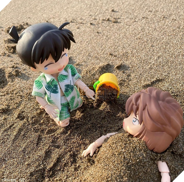 Mô hình mini cute hết nấc dành cho những fan couple Conan - Haibara Phần 2  6