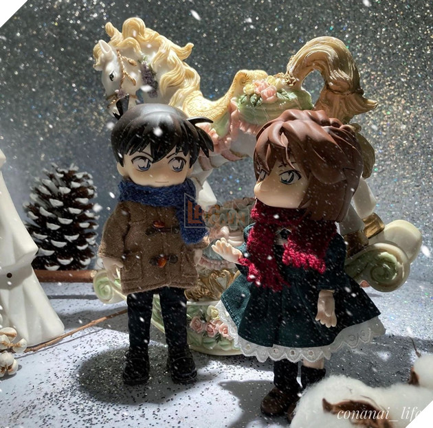 Mô hình mini cute hết nấc dành cho những fan couple Conan - Haibara Phần 2  9