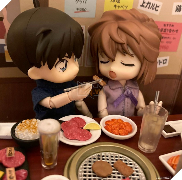 Mô hình mini cute hết nấc dành cho những fan couple Conan - Haibara Phần 2  10