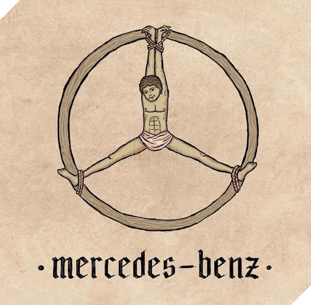 Sẽ ra sao khi logo các thương hiệu nổi tiếng được thiết kế theo phong cách thời "Trung cổ"