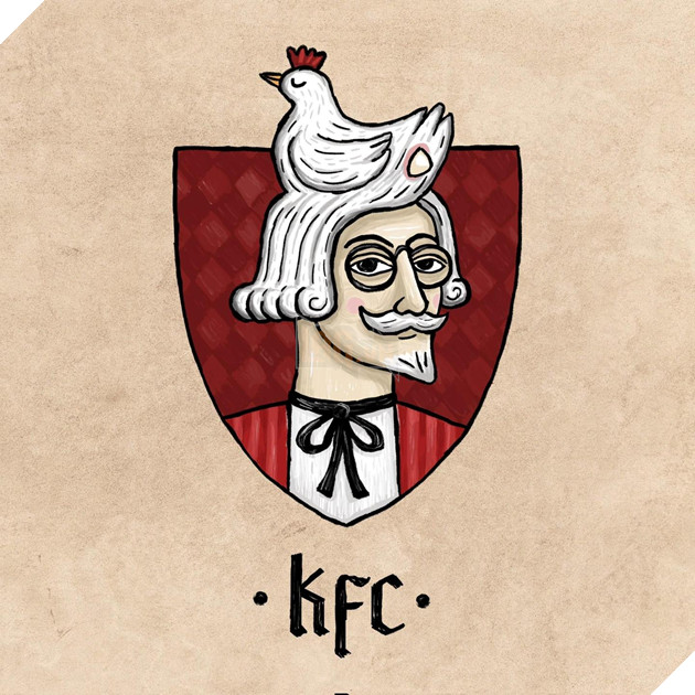 Sẽ ra sao khi logo các thương hiệu nổi tiếng được thiết kế theo phong cách thời "Trung cổ"