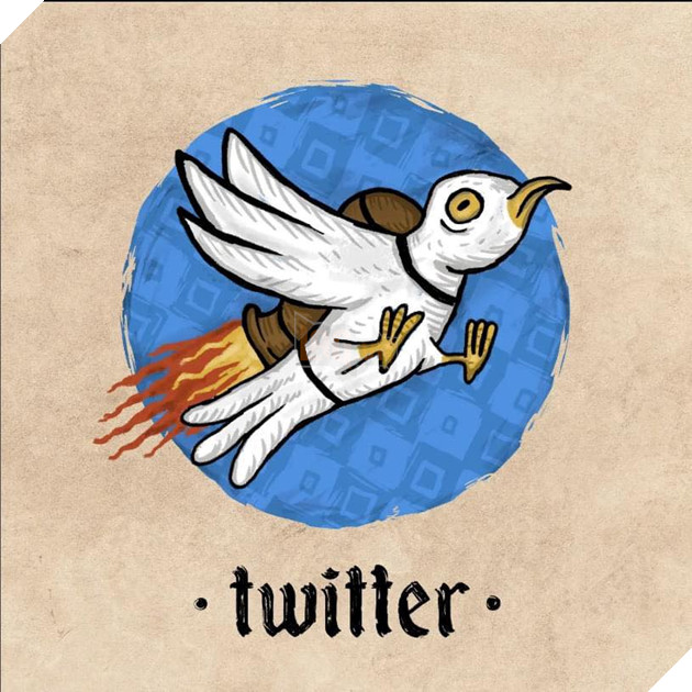 Sẽ ra sao khi logo các thương hiệu nổi tiếng được thiết kế theo phong cách thời "Trung cổ"