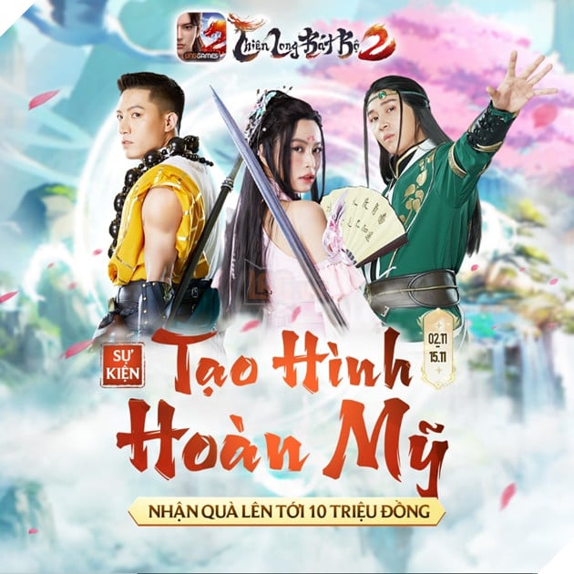 Thay vì đi phẫu thuật, hãy bỏ ra 15p để được đẹp hoàn mỹ trong Thiên Long Bát Bộ 2 VNG 14