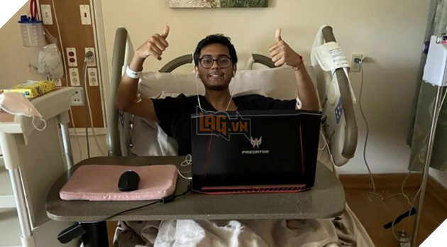 Tuyển thủ Valorant thi đấu trên giường bệnh nhưng vẫn có thể hủy diệt hoàn toàn đối thủ