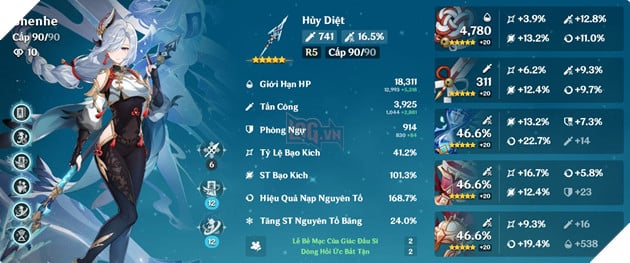 Build nhân vật Genshin Impact đạt chuẩn tốt nghiệp như nhà vô địch CKTG 2022 10