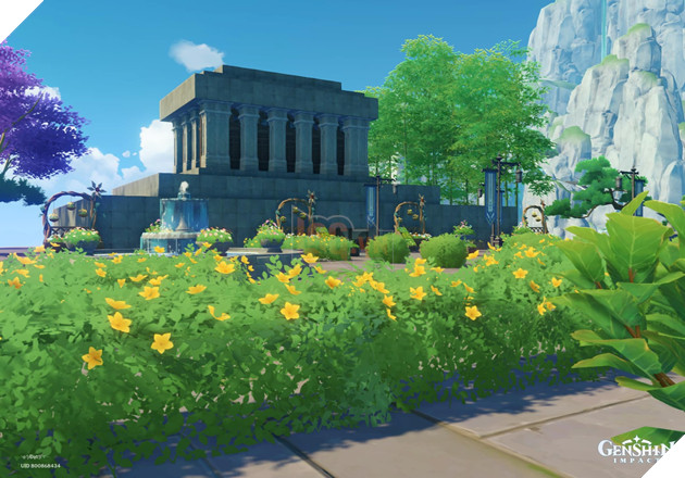 Game thủ đưa Lăng Bác vào trong Genshin Impact