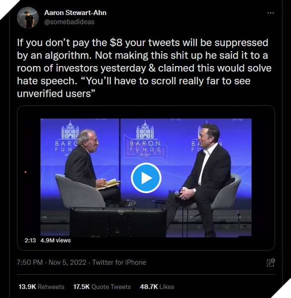 Vừa mở bán Tick Xanh trên Twitter, Elon Musk phải quay xe thu hồi hệ thống chờ thời điểm thích hợp hơn 4