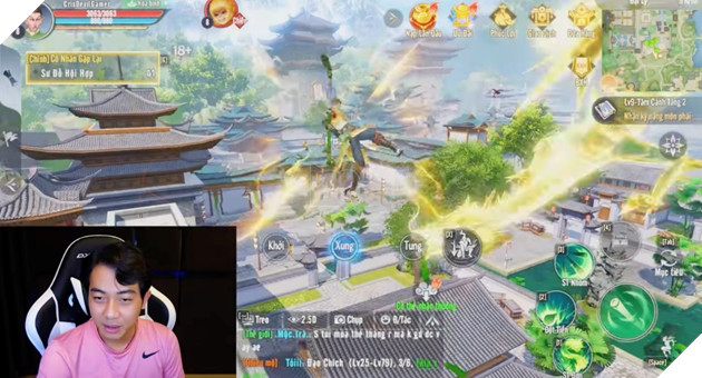 Sau “2 Ngày 1 Đêm”, Cris Phan vẫn không thoát được cảnh “tự do tự lo” khi tham gia Thiên Long Bát Bộ 2 VNG 4