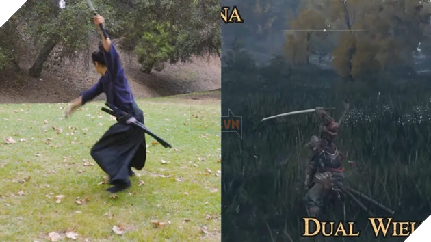 Nam diễn viên tự mô phỏng toàn bộ đòn đánh của nhân vật chính trong Elden Ring
