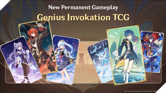 Genshin Impact: Chế độ thẻ bài sẽ có hoạt cảnh vô cùng đẹp mắt cho ...