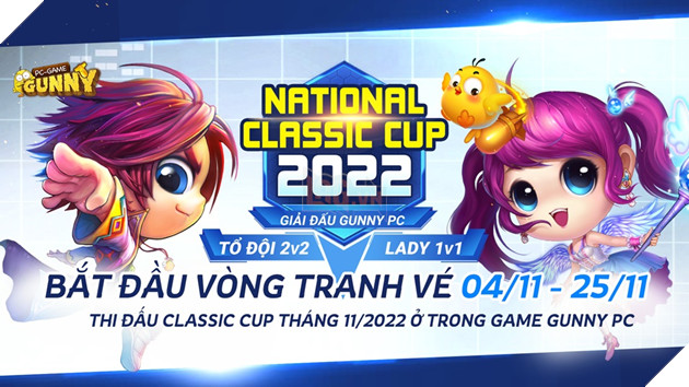 Gunny PC: National Classic Cup 2022 mở đăng ký, Gunner sẽ được giao đấu trực tiếp với tuyển thủ quốc gia
