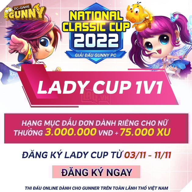 Gunny PC: National Classic Cup 2022 mở đăng ký, Gunner sẽ được giao đấu trực tiếp với tuyển thủ quốc gia 3