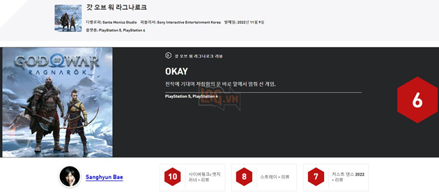 Lỡ miệng chê God of War Ragnarok, Reviewer Hàn Quốc bị dọa giết