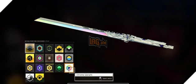 Ghostrunner tổ chức một giải đấu và phần thưởng là một thanh Katana RBG