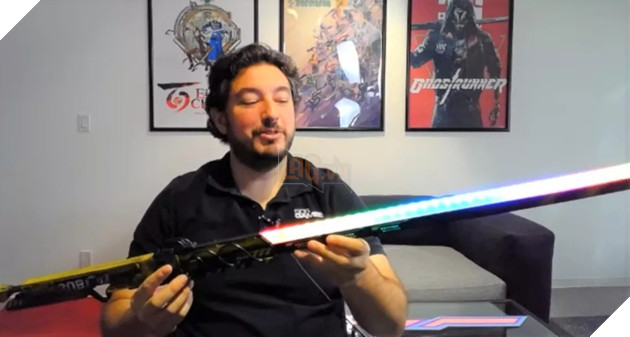 Ghostrunner tổ chức một giải đấu và phần thưởng là một thanh Katana RBG