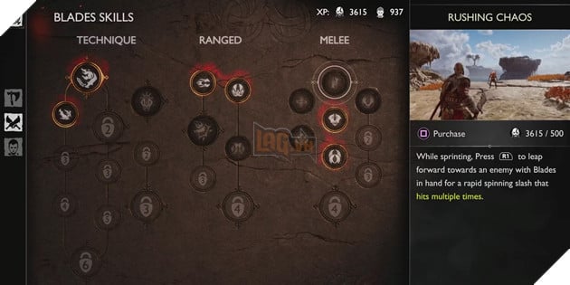 God of War Ragnarok: Top kỹ năng tốt nhất cho Blades of Chaos nên mở khóa sớm 2