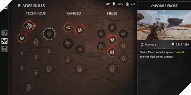 God of War Ragnarok: Top kỹ năng tốt nhất cho Blades of Chaos nên mở khóa sớm 3