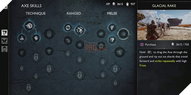 God of War Ragnarok: Top kỹ năng tốt nhất cho Leviathan Axe nên mở khóa sớm 4