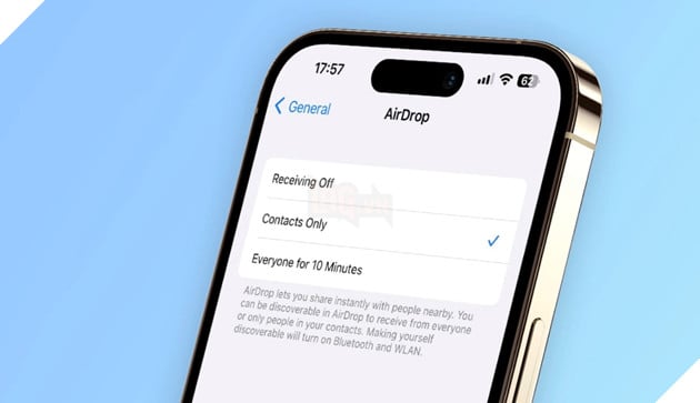 Bản cập nhật iOS 16.1.1, AirDrop bị giới hạn thời gian tại Trung Quốc 