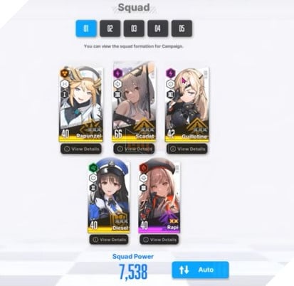 Goddess of Victory: Nikke - Hướng dẫn cách xếp đội hình mạnh nhất cho Tân thủ làm quen với game 5