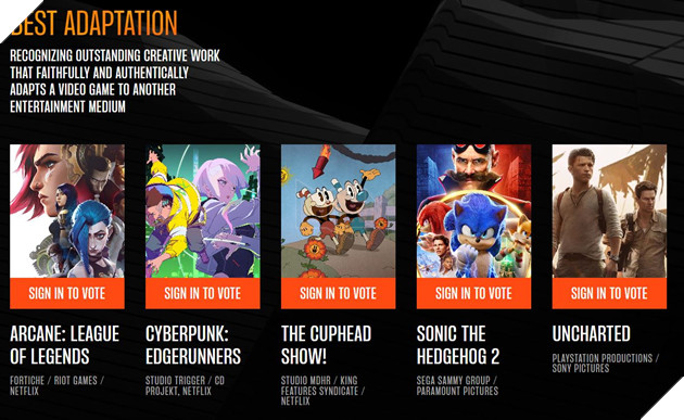 The Game Awards 2022 chính thức công bố các đề cử cho toàn bộ hạng mục 27